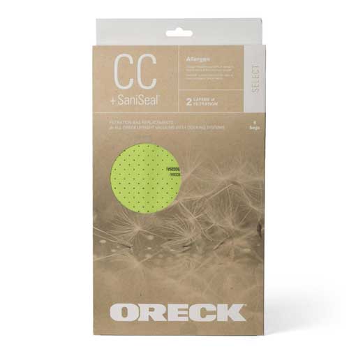 Oreck Bags – CC Select Allergen 6pk. 2 Layer