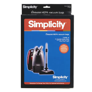 Simplicity Bag - Type H - Hepa 6 pack - Stark's Vacuums