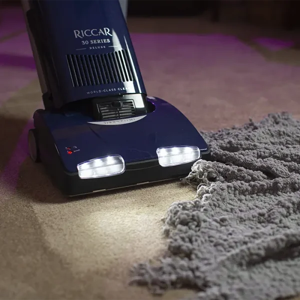 Riccar 30 Series Deluxe Vacuum Cleaning carpet and rug