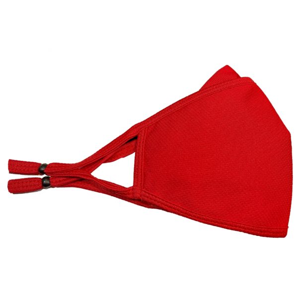 red face mask