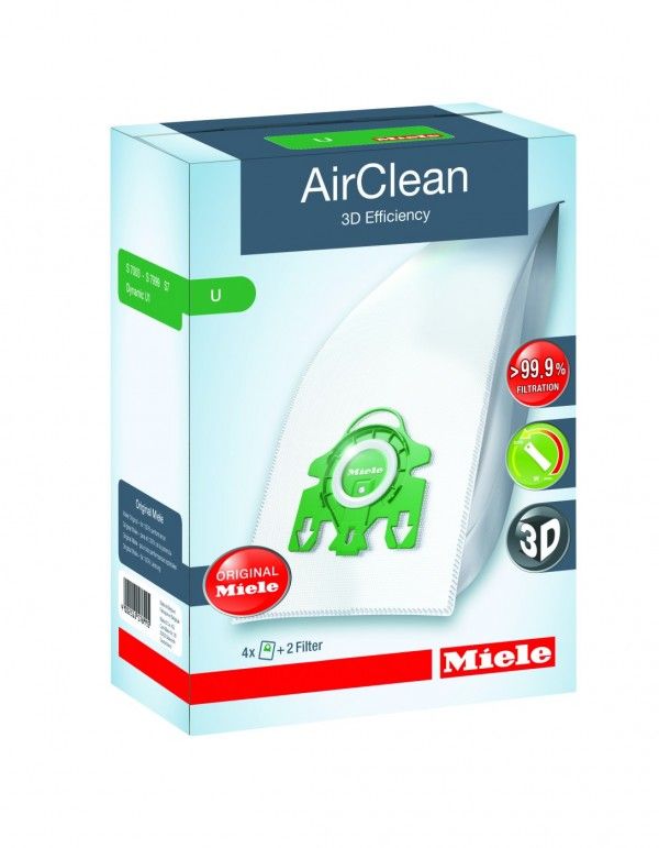 Miele U AirClean 3D Vacuum Bags