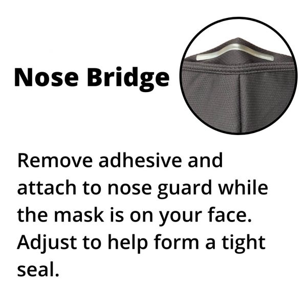 nose bridge accessory for a face mask