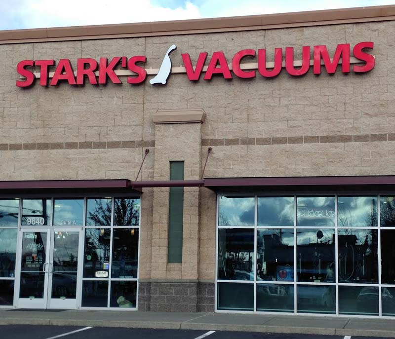Stark's Vacuums Clackamas OR location storefront