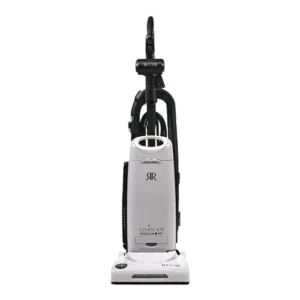 A front view of the Riccar R27P Pet Upright Vacuum. Available in-store at Stark's Vacuums.