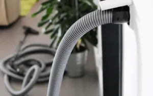 central vacuum inlet ready for use in portland area home